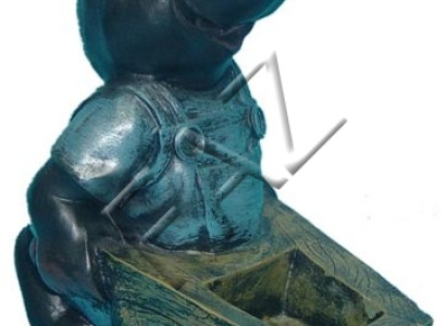 Maulwurf Statue Figuren Statuen Skulptur Garten Dekoration Deko Figur Töpfe Neu